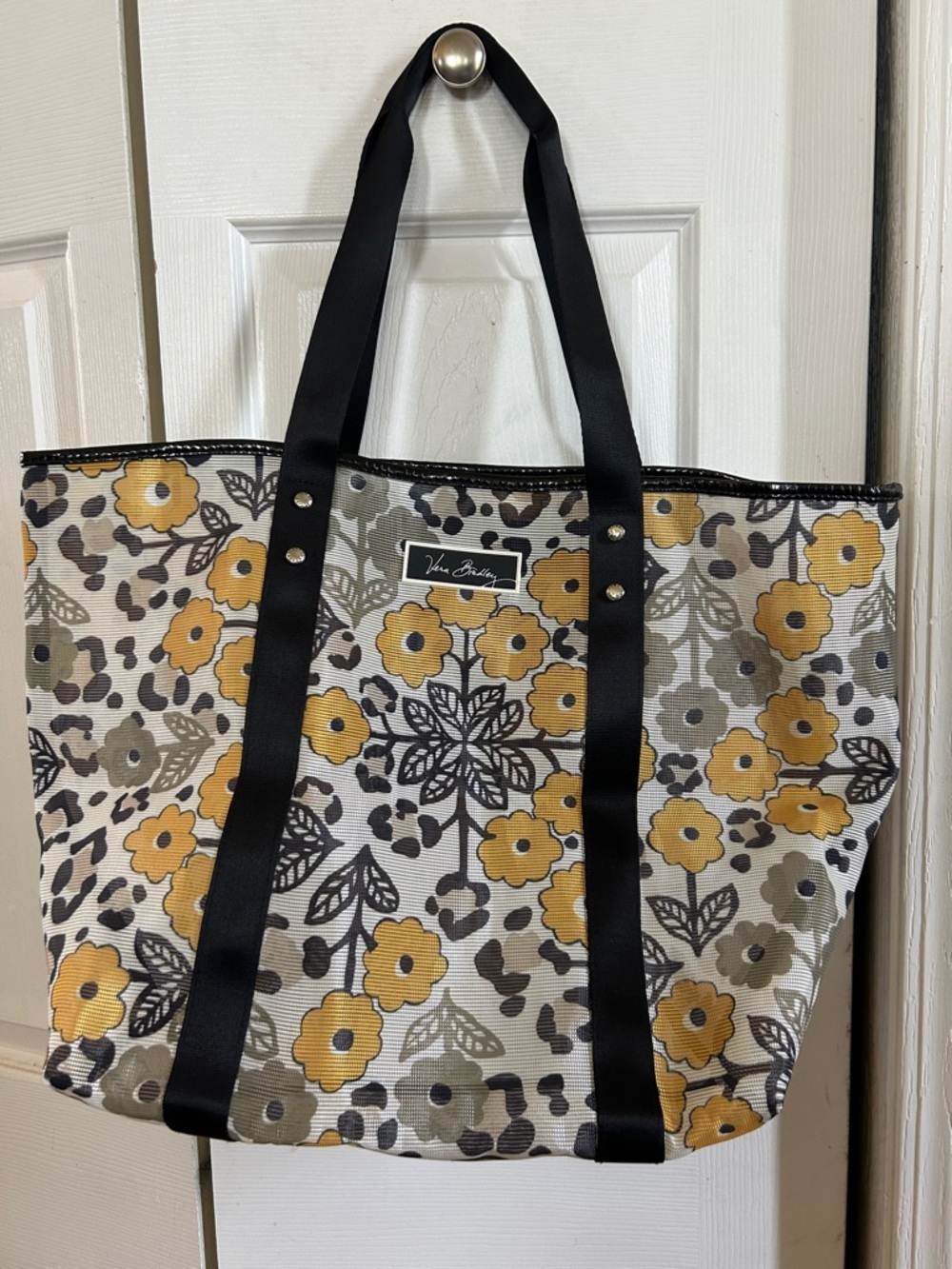 Vera Bradley mesh floral tote “Go Wild” print